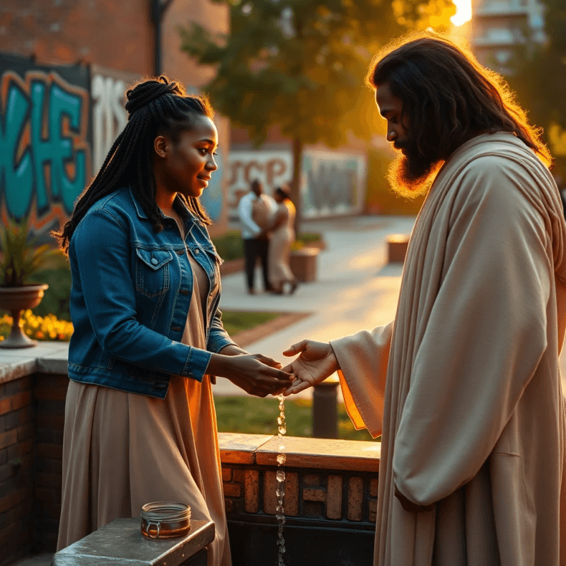 Living Water (John 4:10, 28-29)